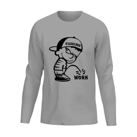 Fishing And Work Men Long Sleeve Shirt